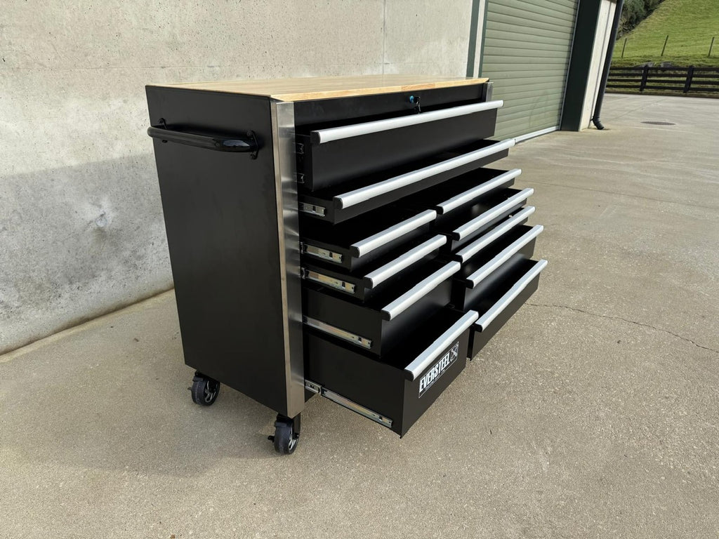 New Eversteel 11 Drawer Tool Cabinet on Castor Wheels