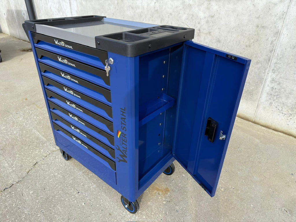 New Walter Stahl 8 Drawer Tool Cabinet on Caster Wheels