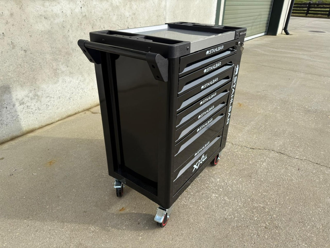 New Stahlbar 7 Drawer Tool Cabinet on Caster Wheels