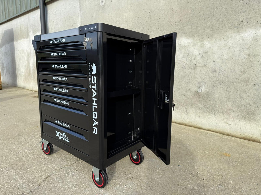 New Stahlbar 7 Drawer Tool Cabinet on Caster Wheels