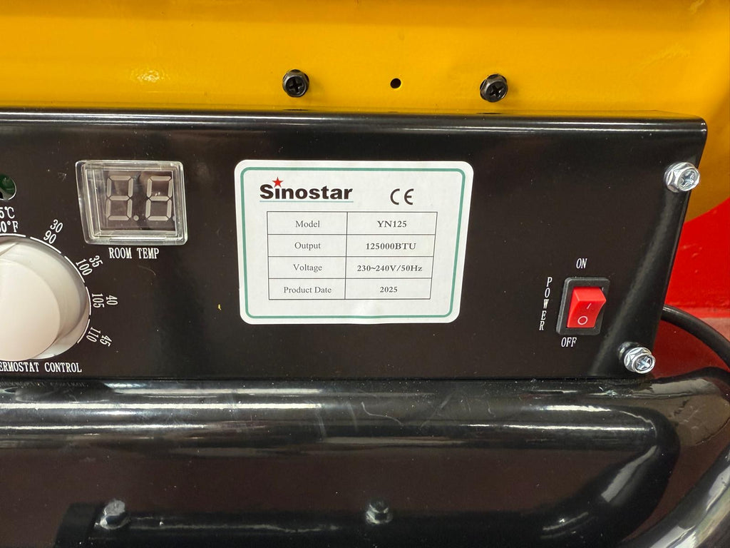 New 2025 Sinostar YN125 Diesel Blow Heater