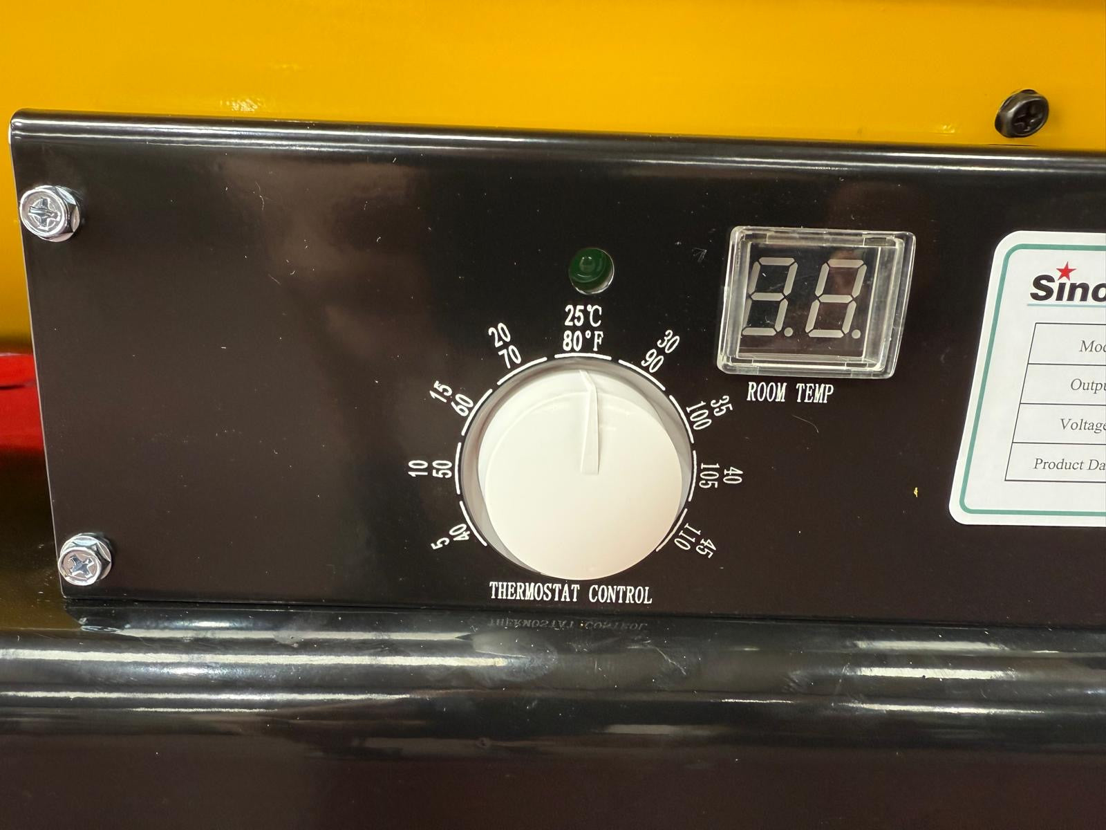 New 2025 Sinostar YN125 Diesel Blow Heater