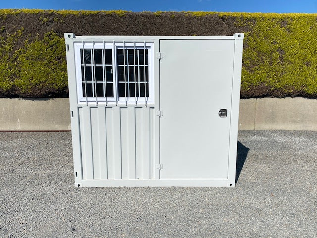New 8ft Shipping Container with Side Door & Window