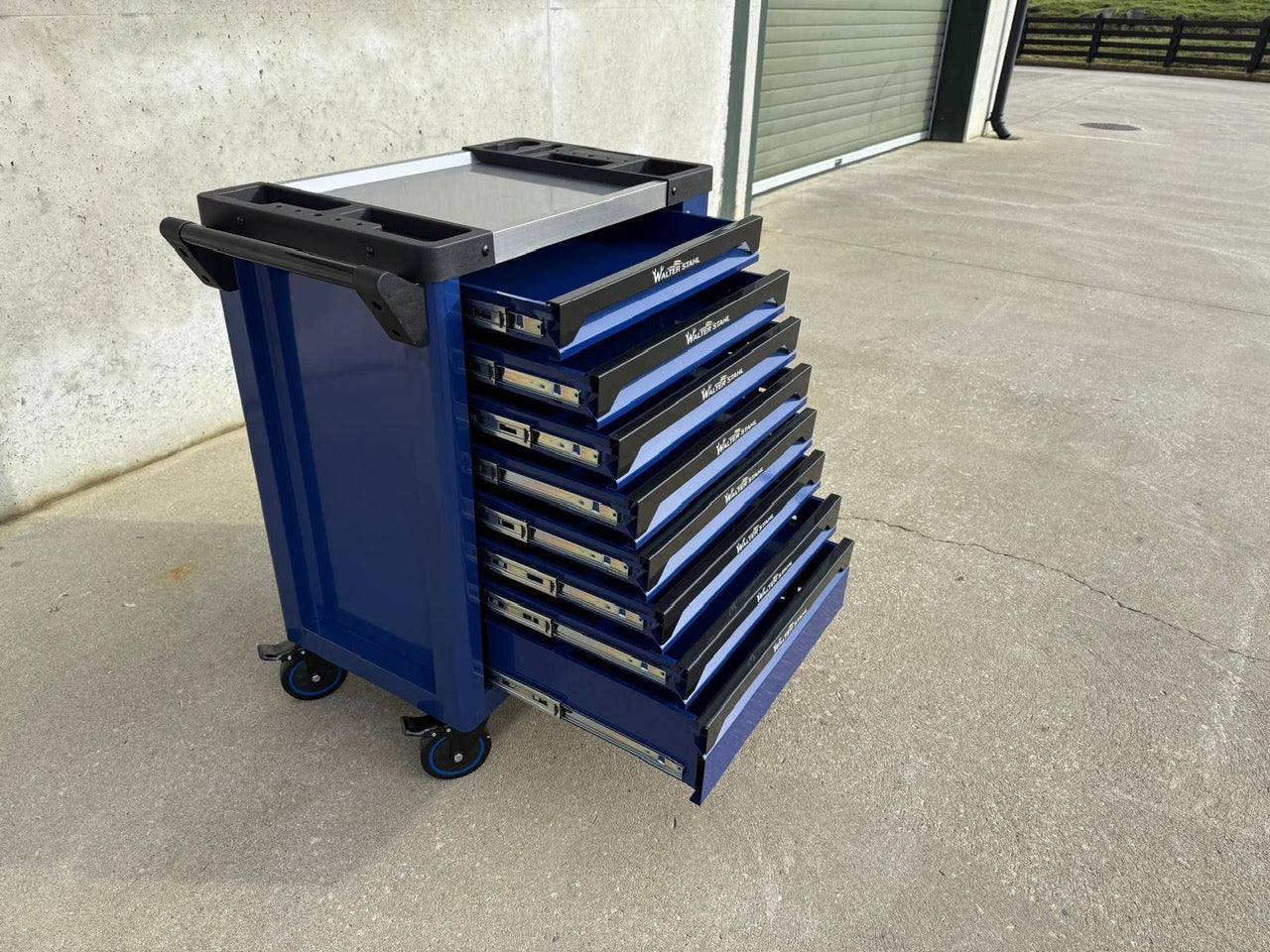 New Walter Stahl 8 Drawer Tool Cabinet on Caster Wheels