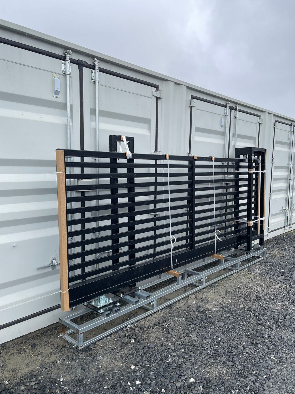 New 13ft XPF13J Electric Cantilever Gates with Electric Motor & Remotes