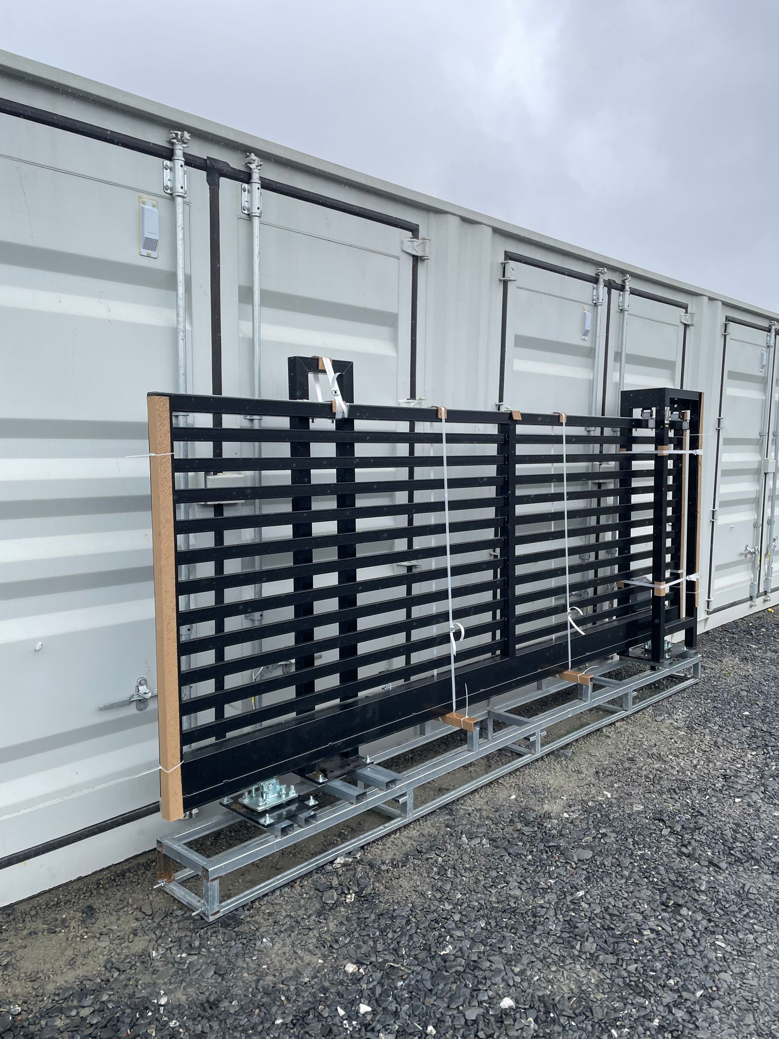New 13ft XPF13J Electric Cantilever Gates with Electric Motor & Remotes