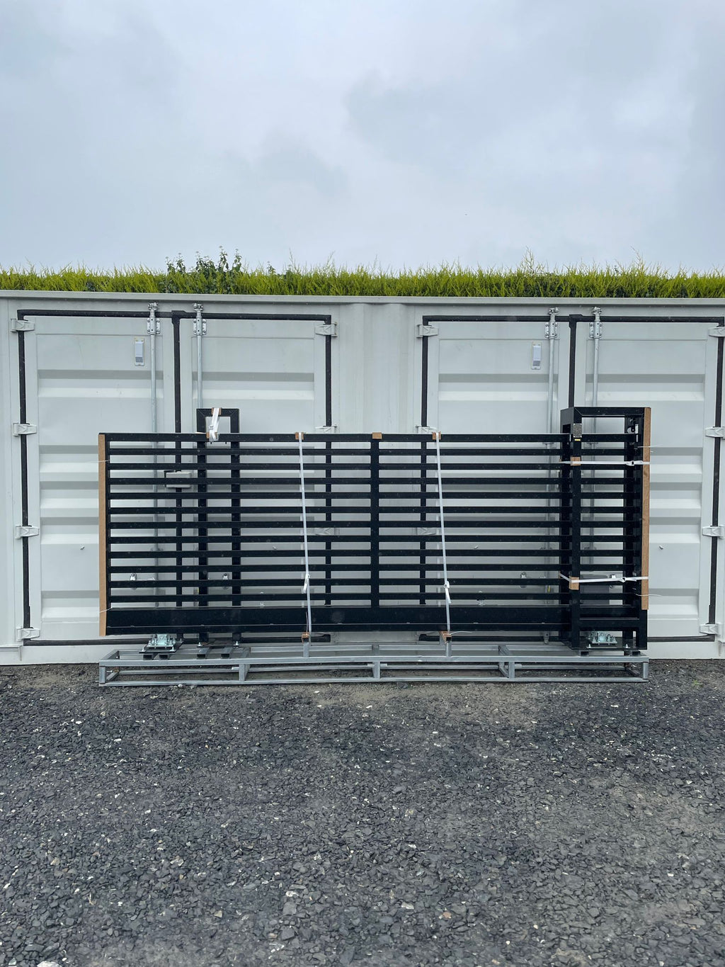 New 13ft XPF13J Electric Cantilever Gates with Electric Motor & Remotes