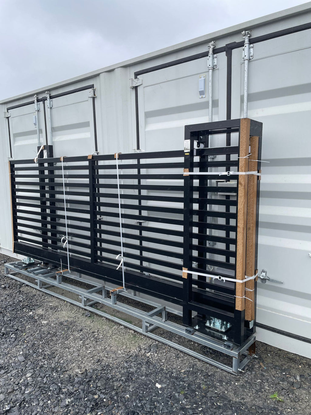 New 13ft XPF13J Electric Cantilever Gates with Electric Motor & Remotes