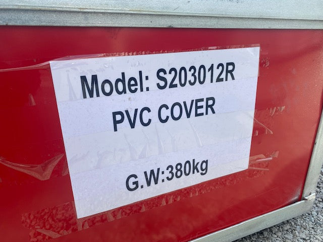 S203012R Green PVC Shelter