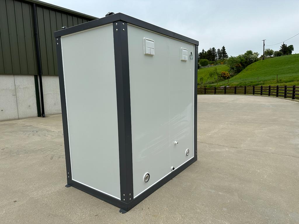 New 220V Bastone Portable Double Toilet Block