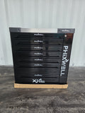New Phixwell Workbench, 7 Drawers & 1 Cabinet complete with 6 Trays of Tools (BLACK)