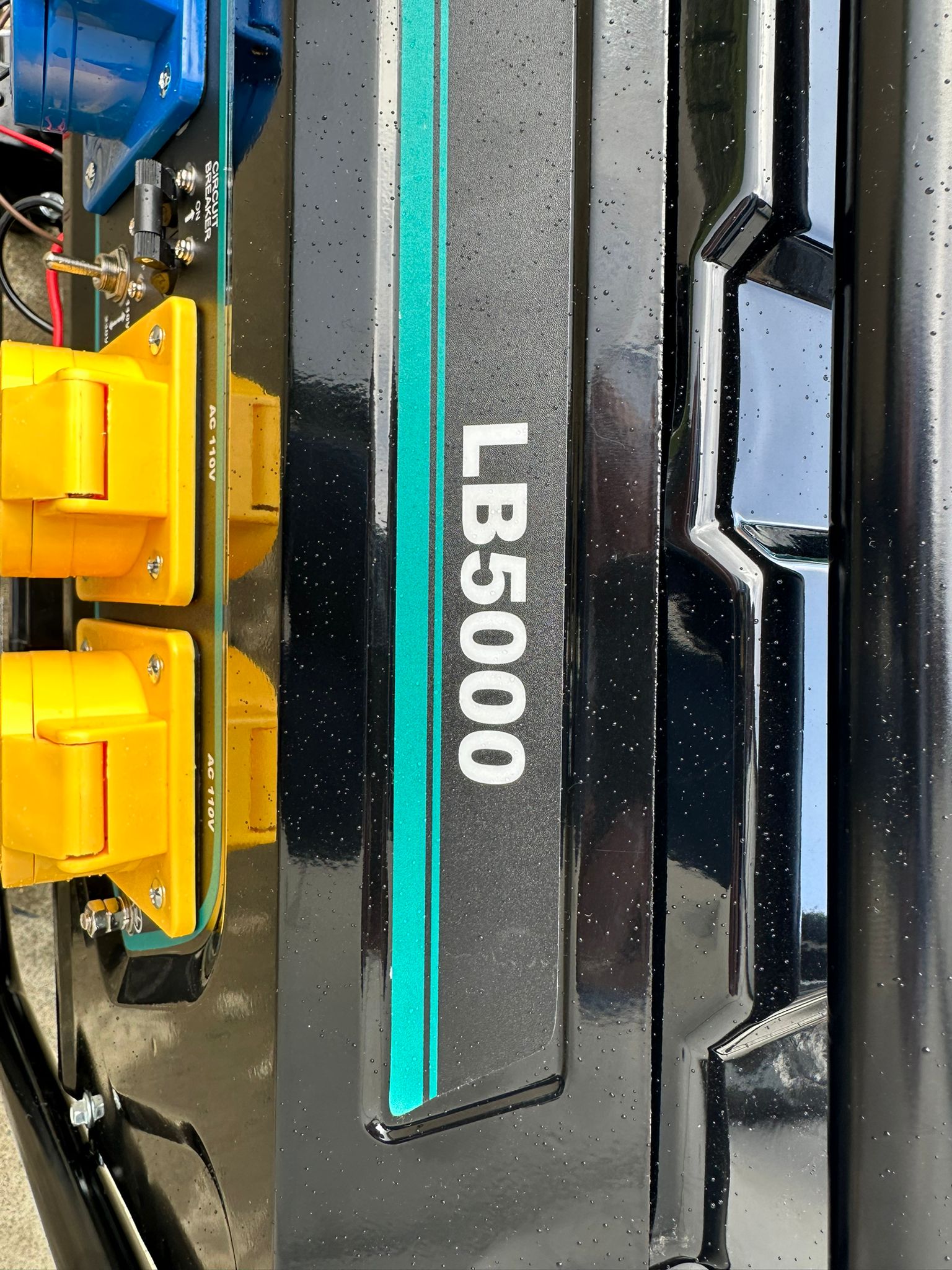 New Phixwell LB5000 Petrol Site Generator, 110V/ 230V, 15HP