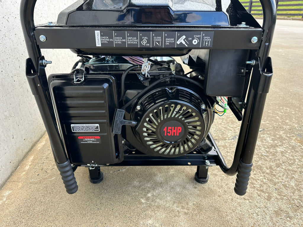New Phixwell LB6000 Petrol Site Generator, 110V/ 230V, 15HP