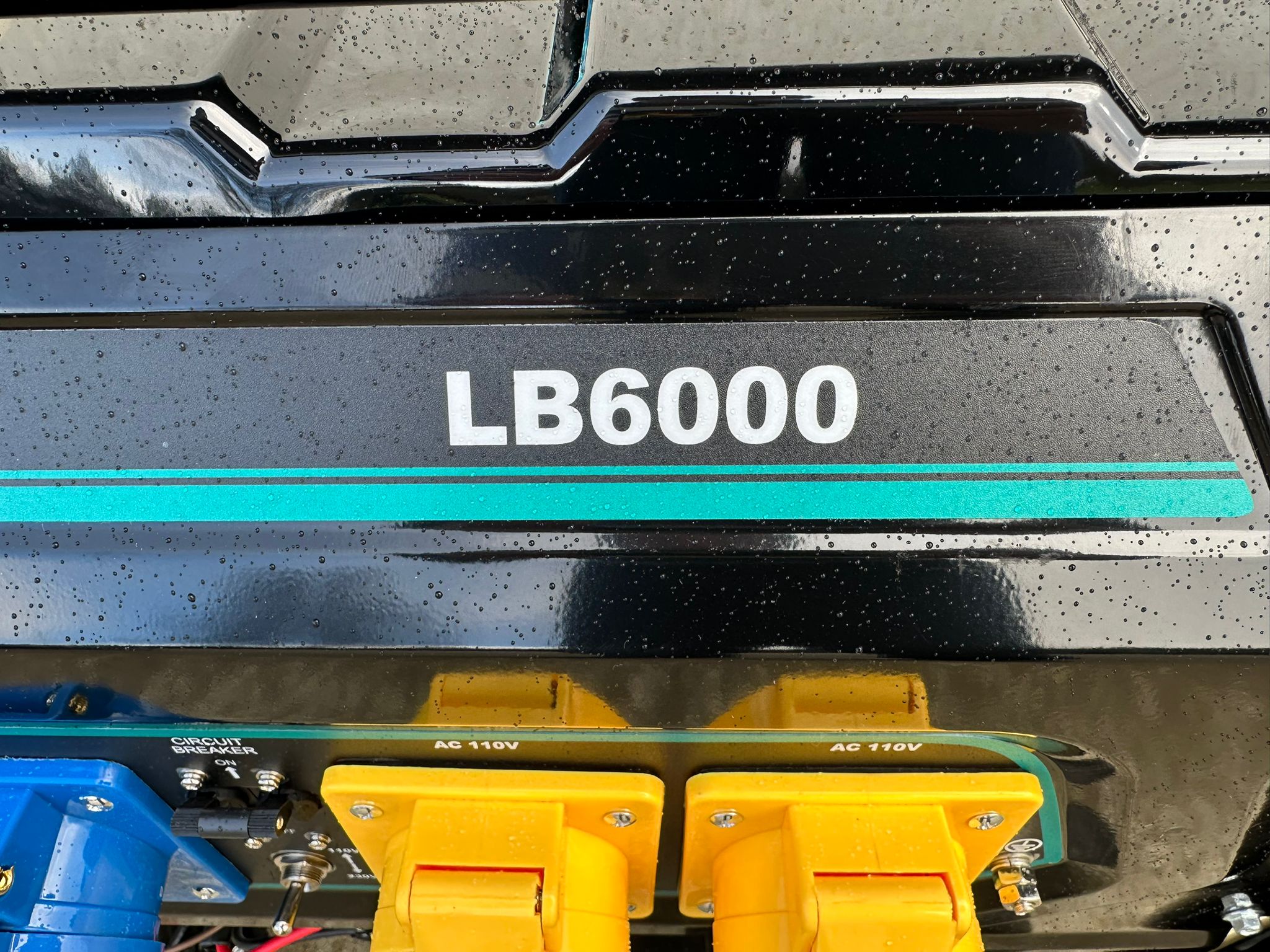 New Phixwell LB6000 Petrol Site Generator, 110V/ 230V, 15HP
