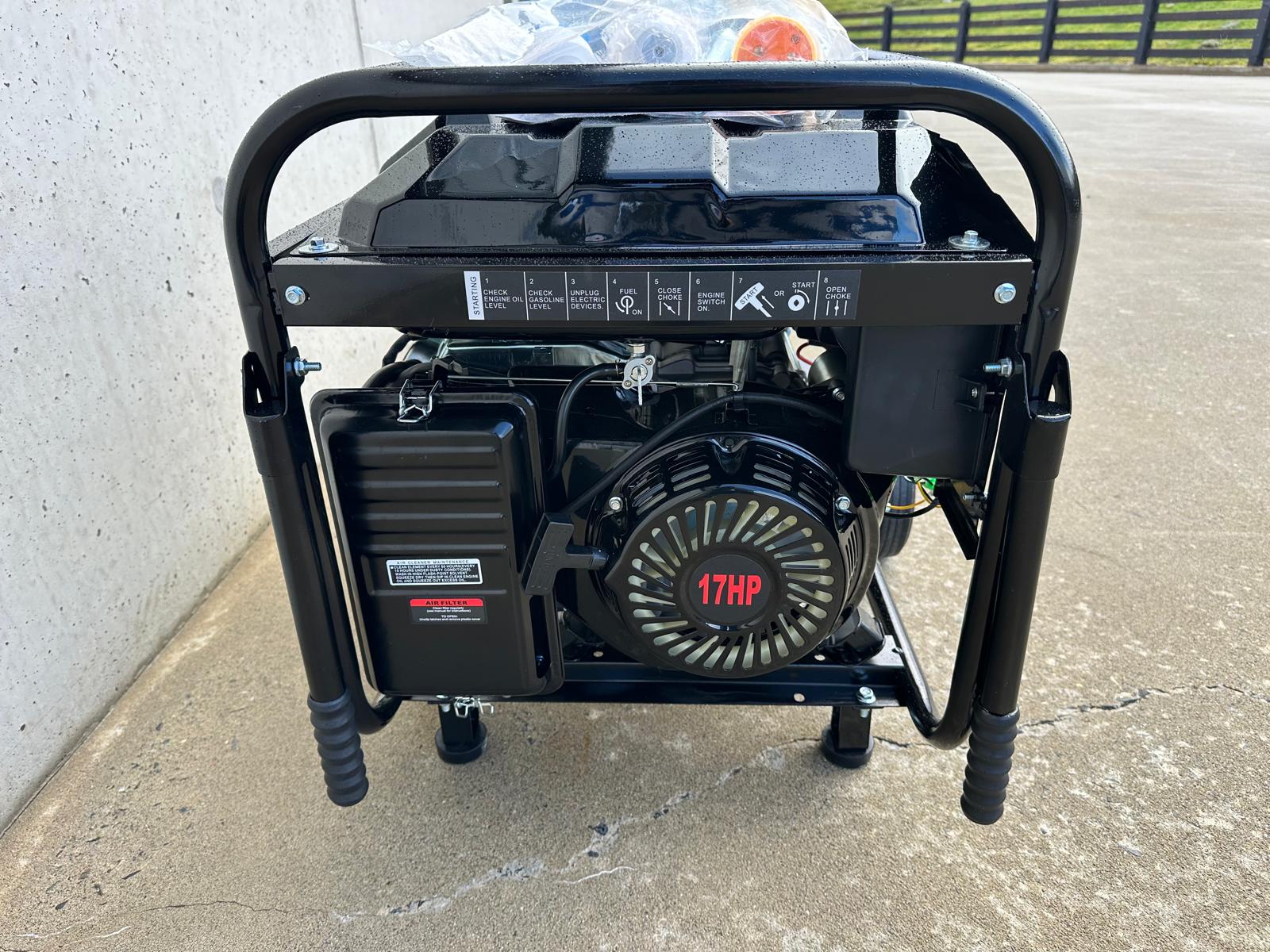 New Phixwell LB7000 Petrol Site Generator, 110V/ 230V, 17HP