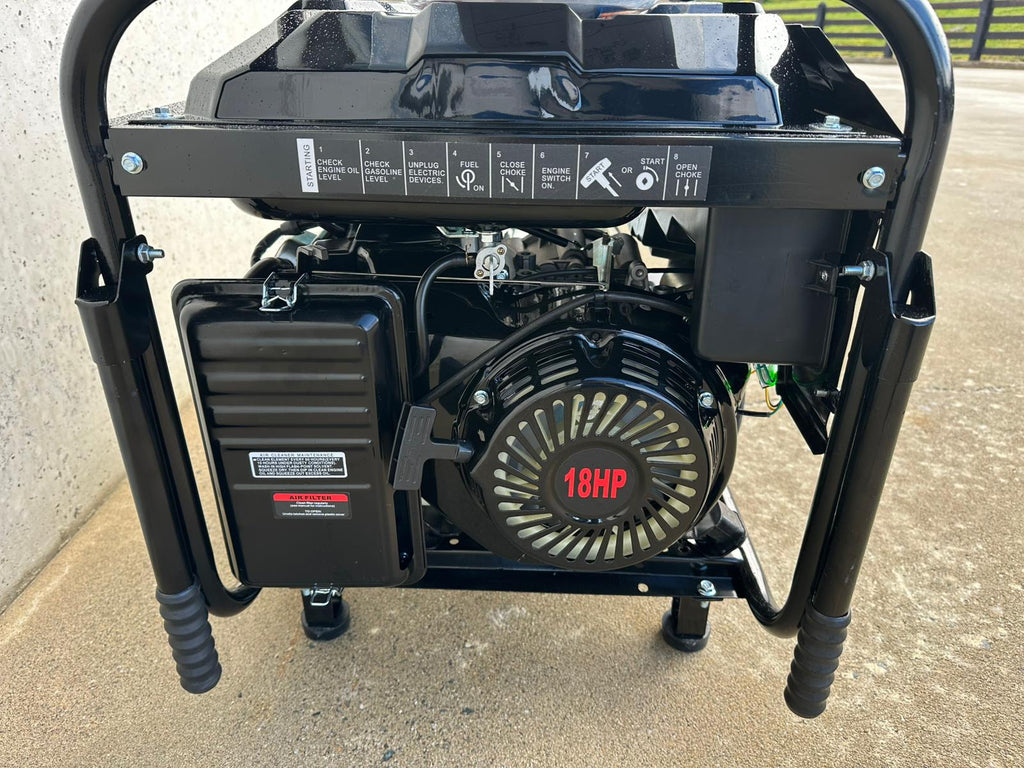 New Phixwell LB8000 Petrol Site Generator, 110V/ 230V, 18HP