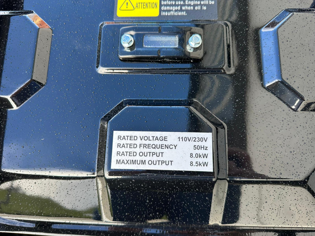New Phixwell LB8000 Petrol Site Generator, 110V/ 230V, 18HP