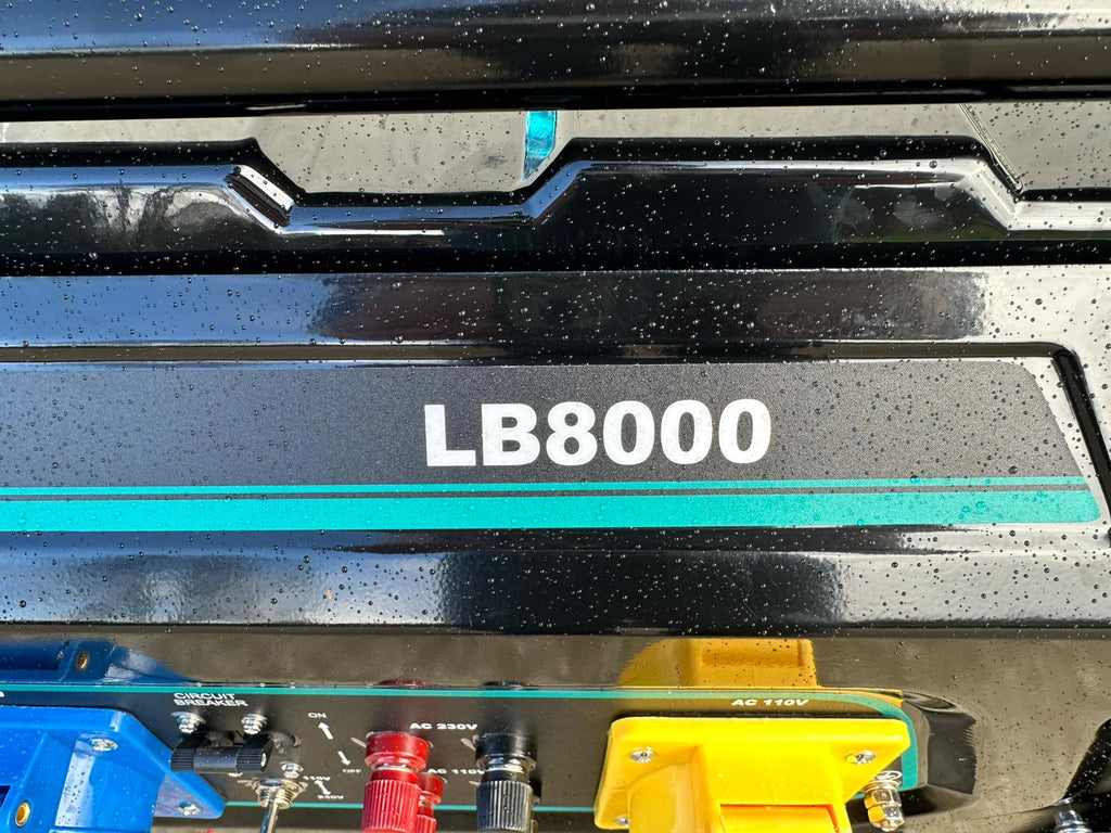 New Phixwell LB8000 Petrol Site Generator, 110V/ 230V, 18HP