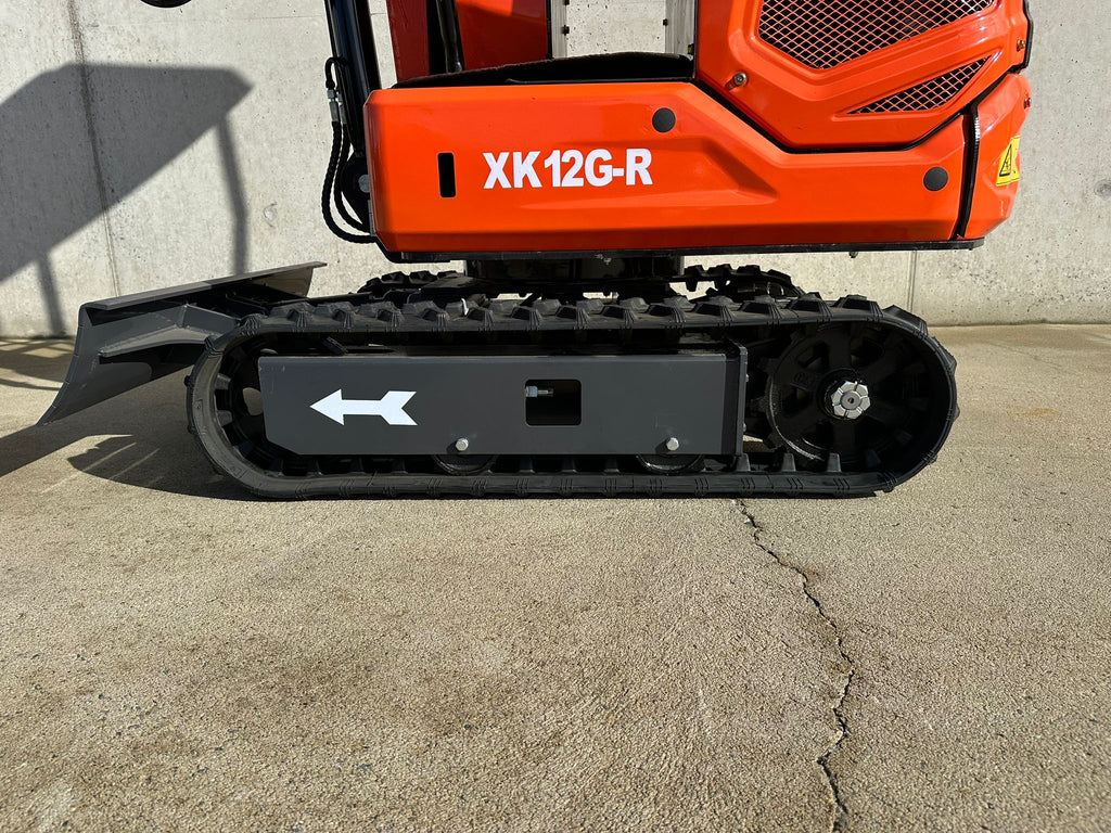 New AGT XK12G-R 1 Ton Mini Excavator, Rubber Tracks, Blade, Canopy, Petrol Engine (Copy)