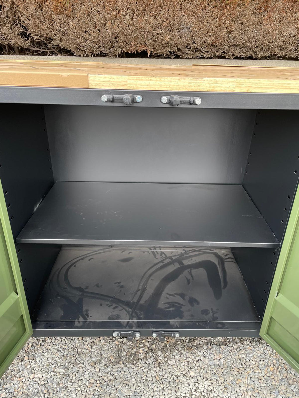 New Industrial Style 6.5ft Workbench with 6 Drawers & 2 Cabinets