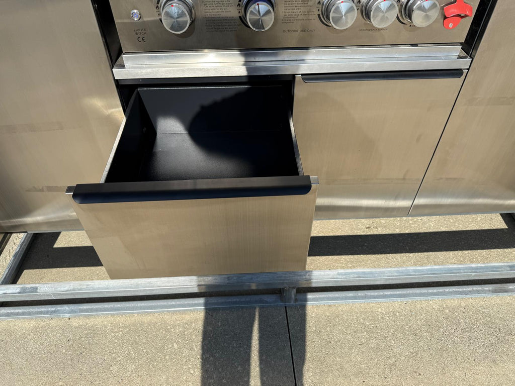 New 7ft Containerised Barbecue House with Electric Roller Shutter Door