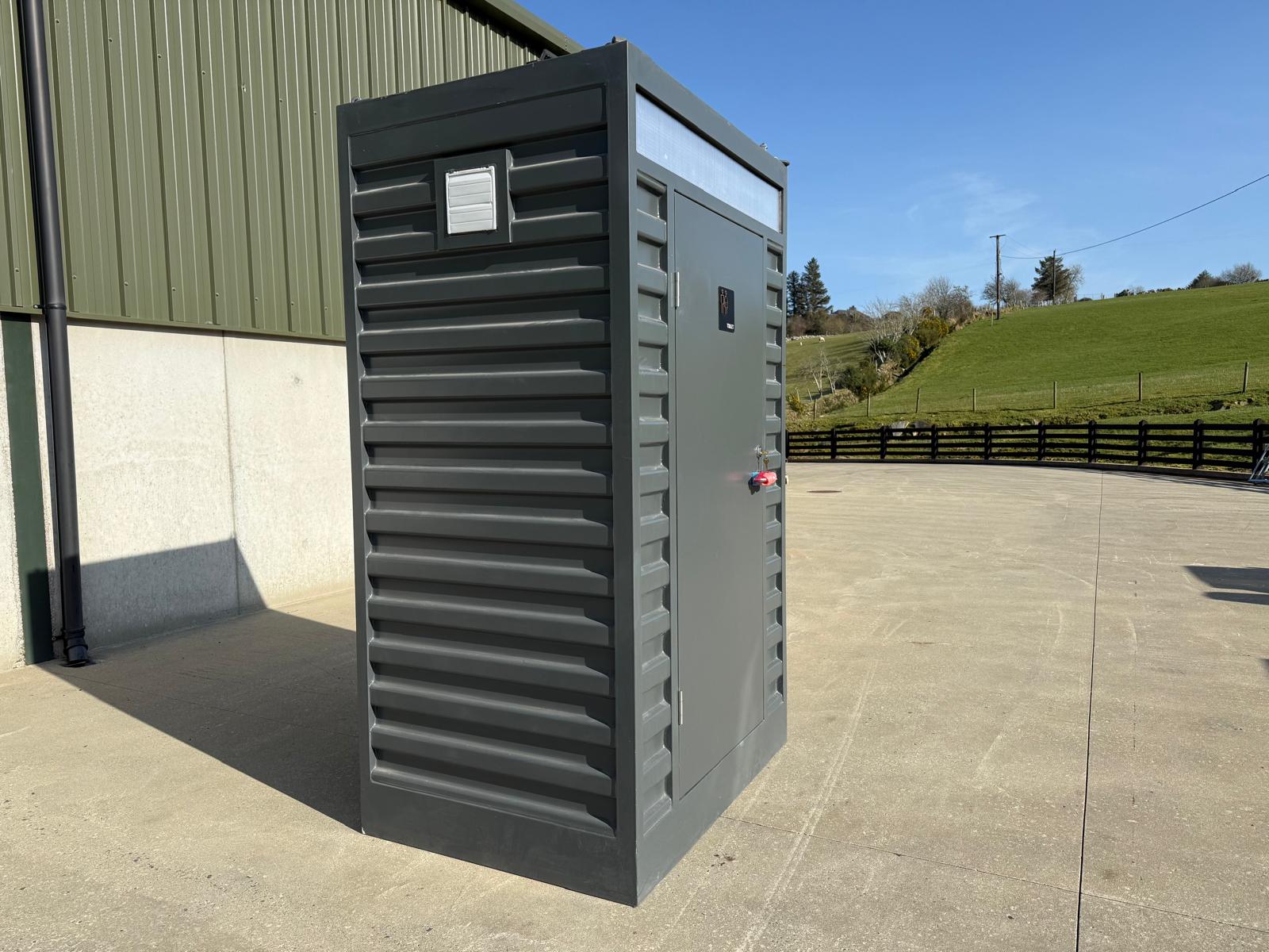 New Containerised Single Toilet Unit