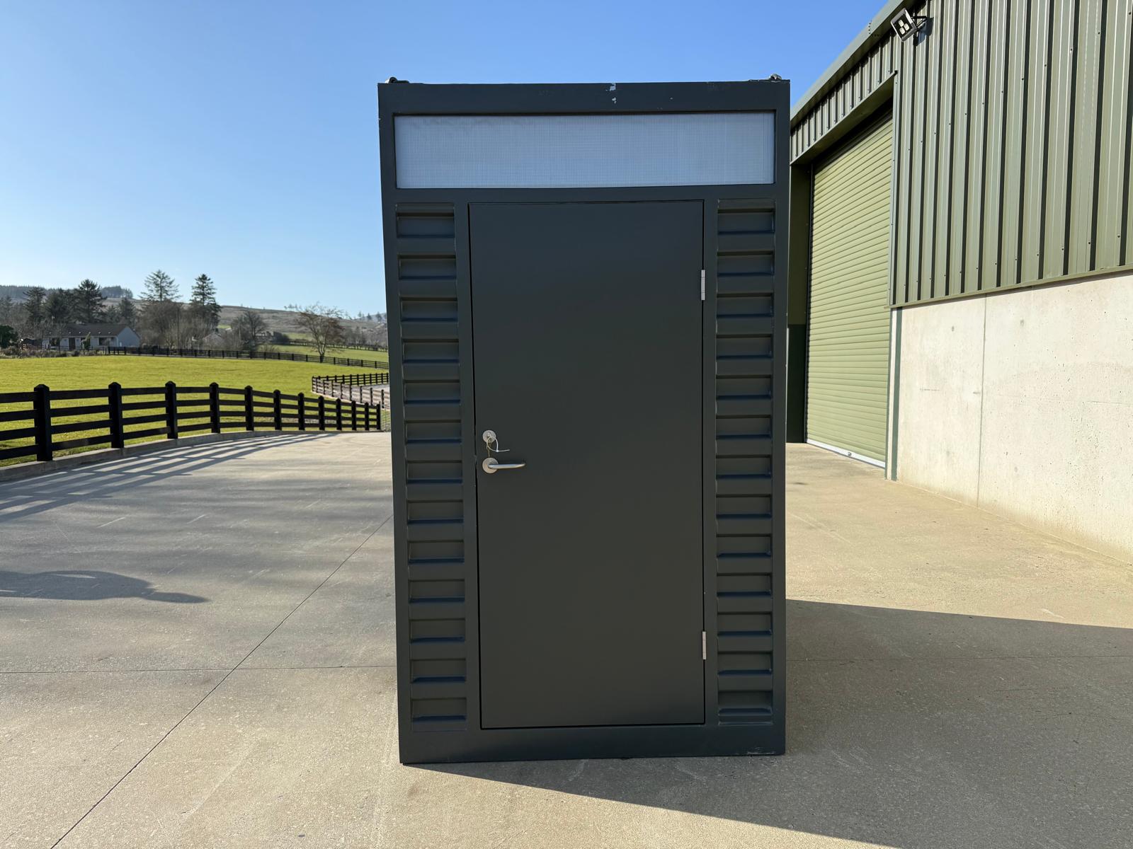 New Containerised Double-Ended Double Toilet Unit