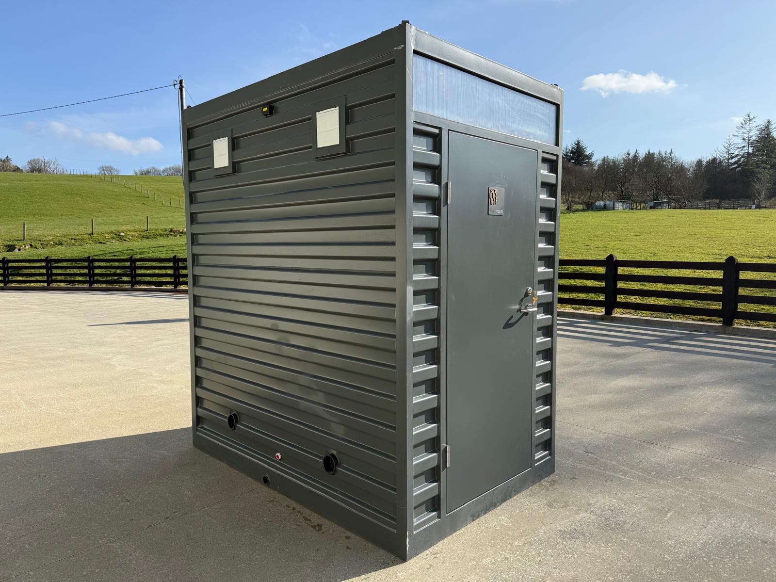 New Containerised Double-Ended Double Toilet Unit