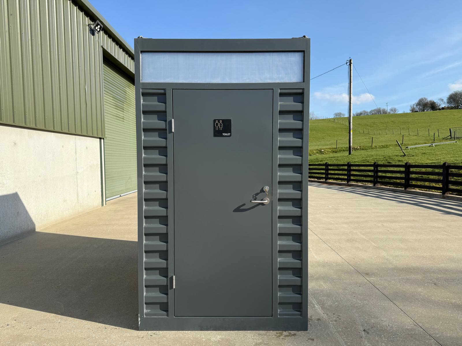 New Containerised Double-Ended Double Toilet Unit