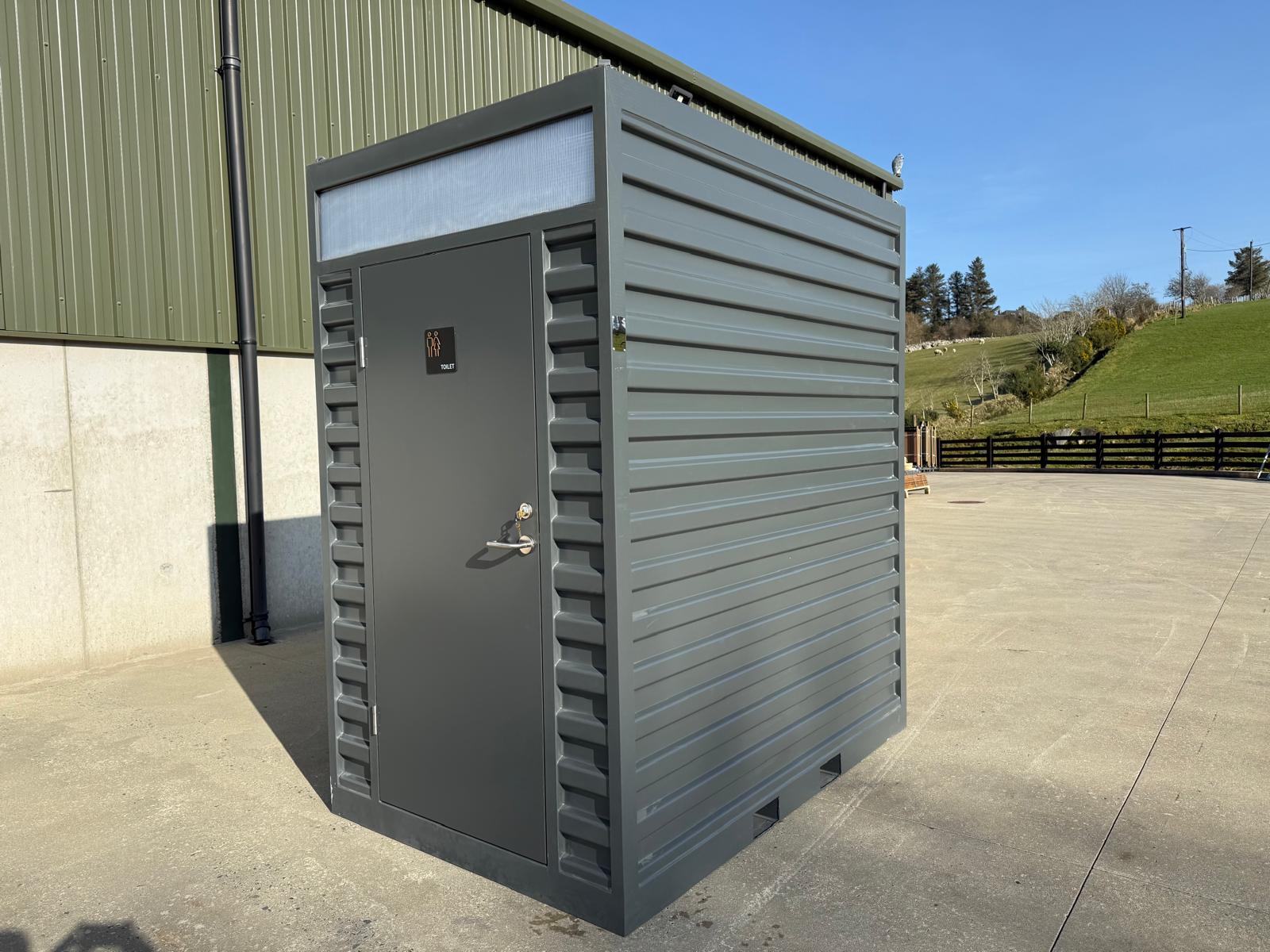 New Containerised Double-Ended Double Toilet Unit