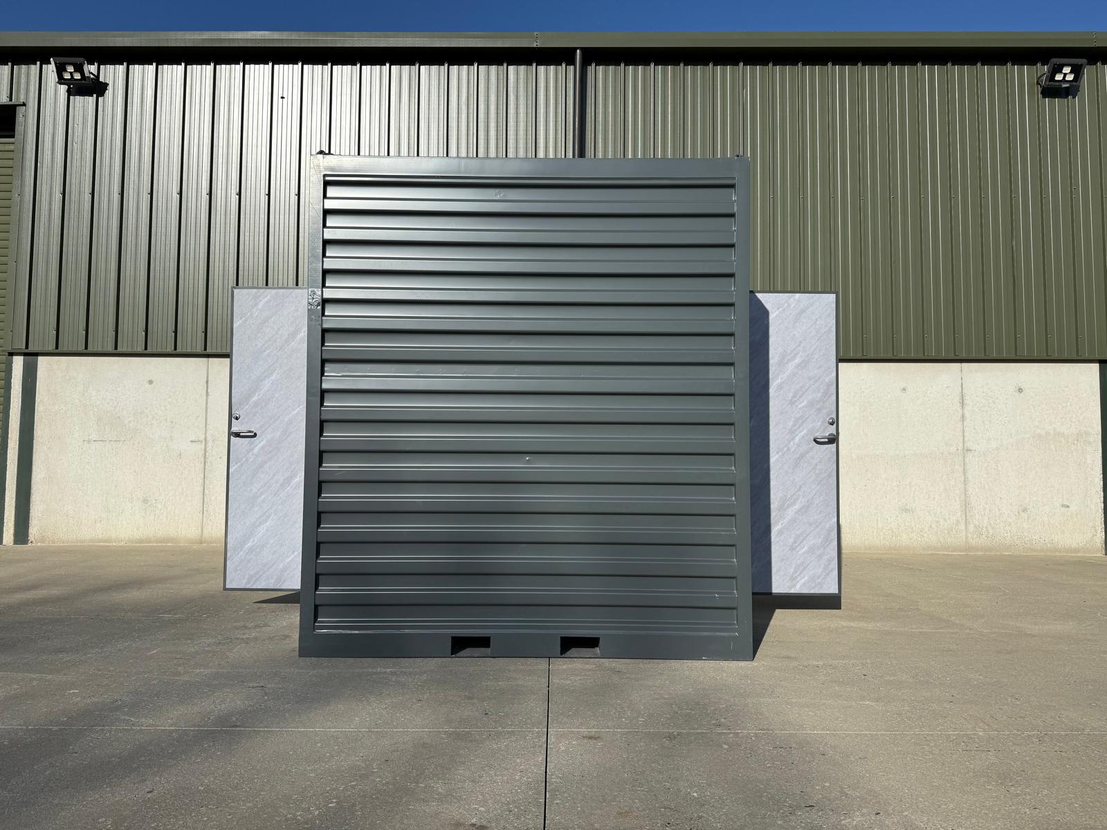 New Containerised Double-Ended Double Toilet Unit