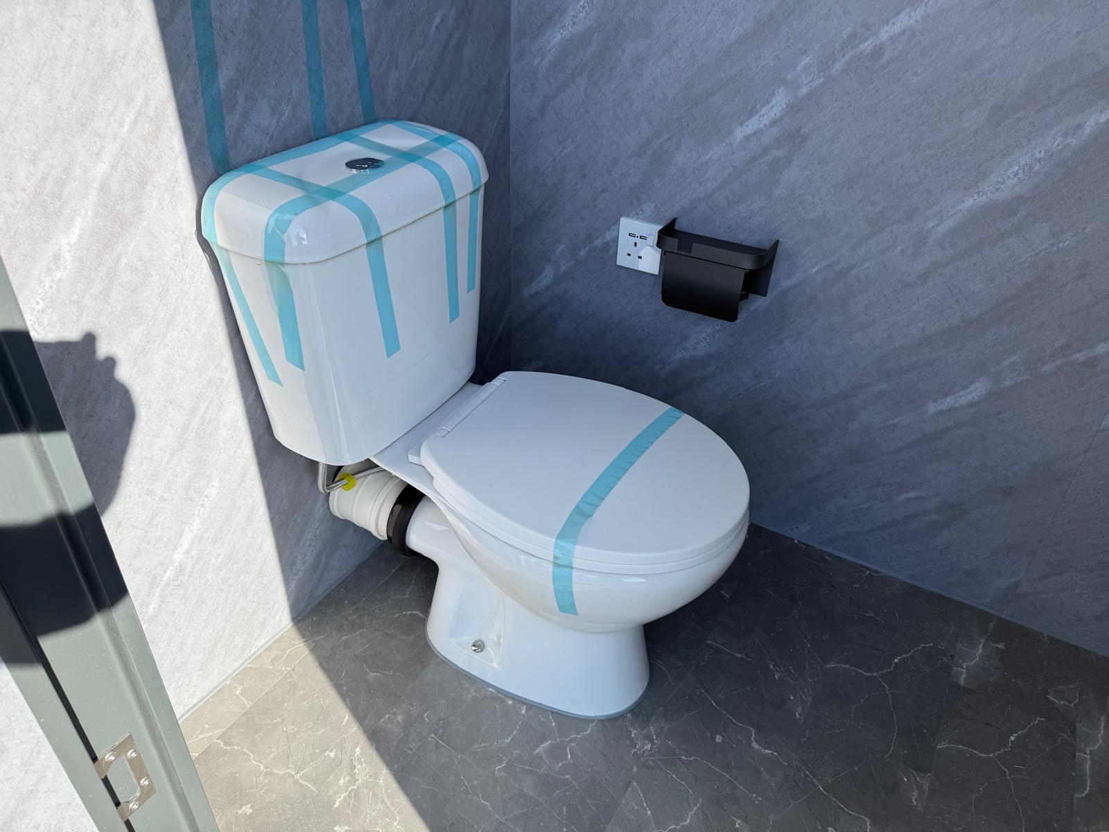 New Containerised Double-Ended Double Toilet Unit