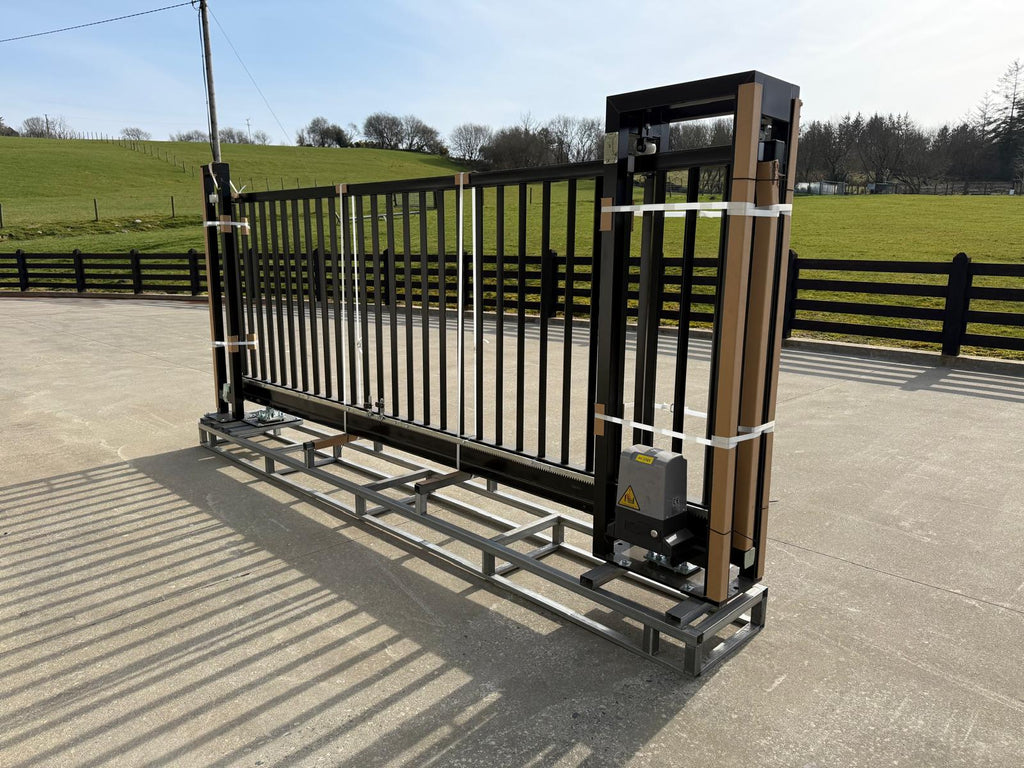 New 13ft XPF13S Electric Cantilever Gates with Electric Motor & Remotes