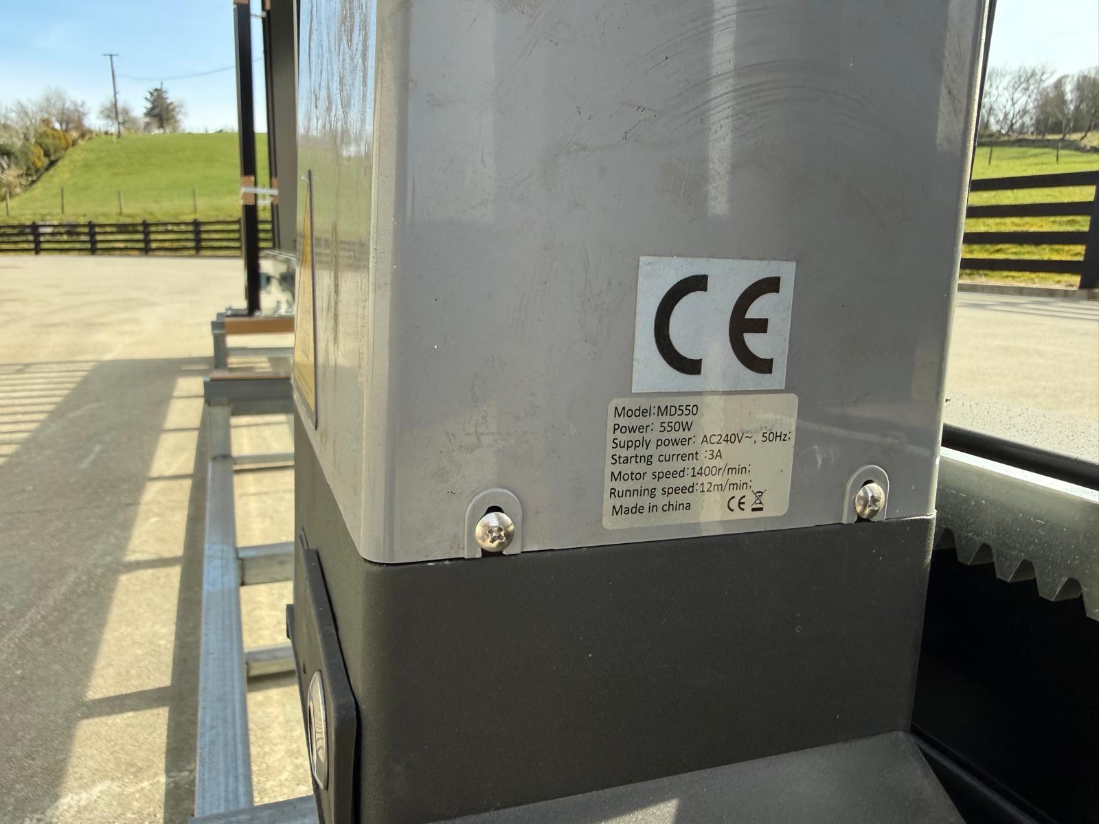 New 13ft XPF13S Electric Cantilever Gates with Electric Motor & Remotes