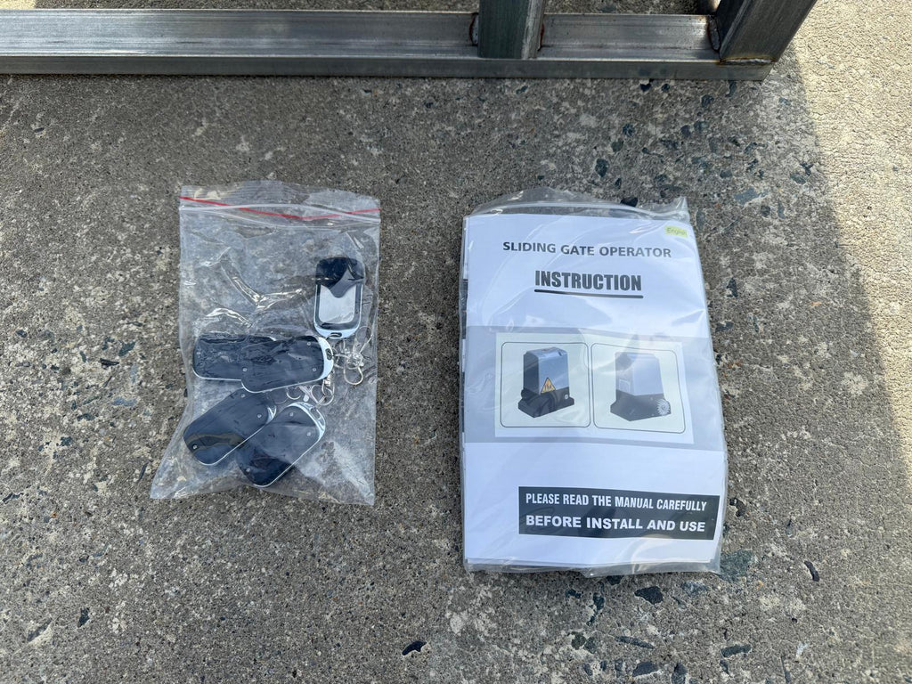 New 13ft XPF13S Electric Cantilever Gates with Electric Motor & Remotes