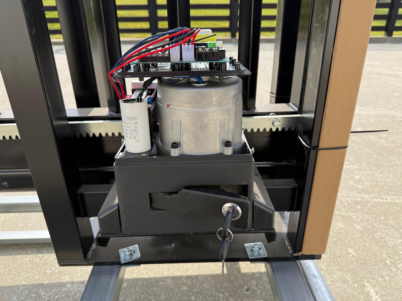 New 13ft XPF13S Electric Cantilever Gates with Electric Motor & Remotes