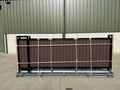 New 13ft PD13MS Electric Sliding Gate with Coffee Composite Finish