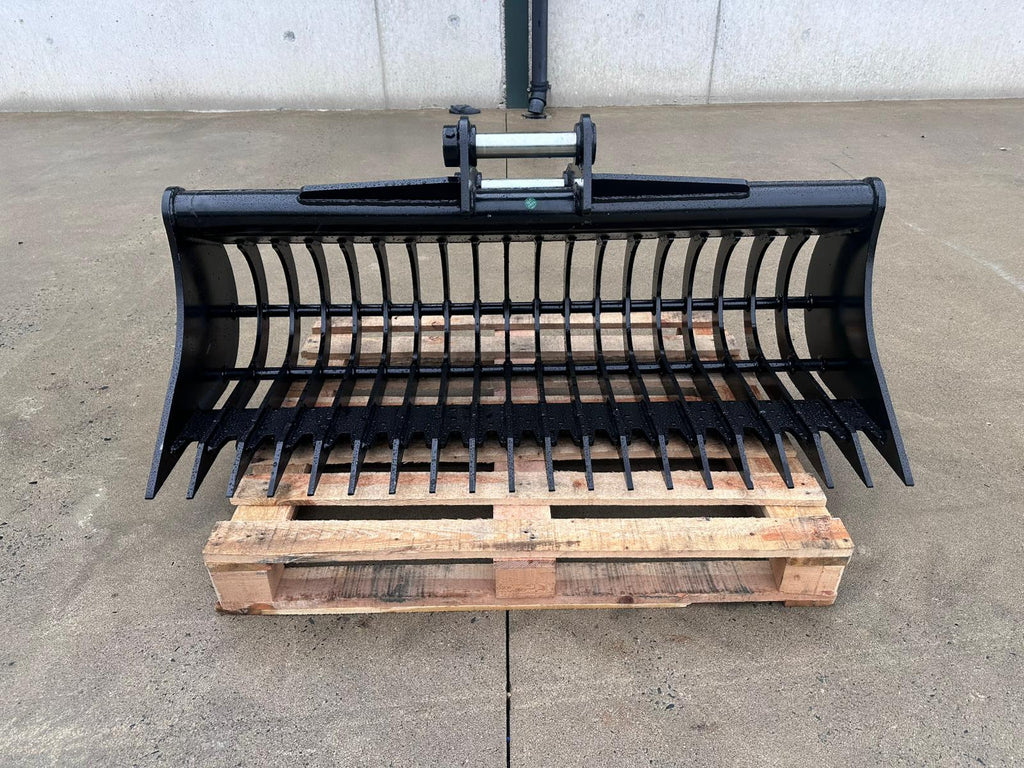 New DCE 60" Lawn Rake to suit 8 Ton Excavator