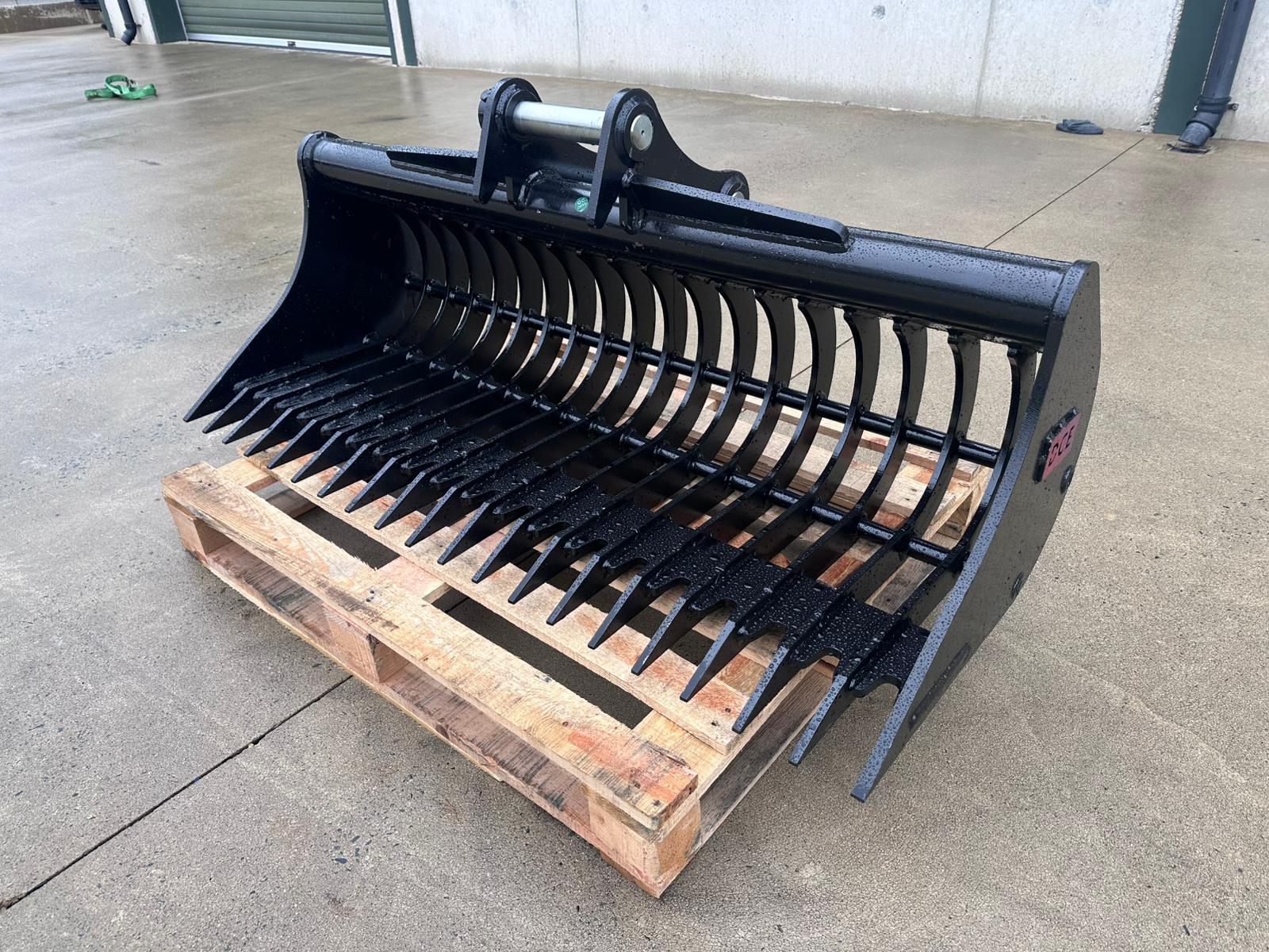 New DCE 60" Lawn Rake to suit 8 Ton Excavator