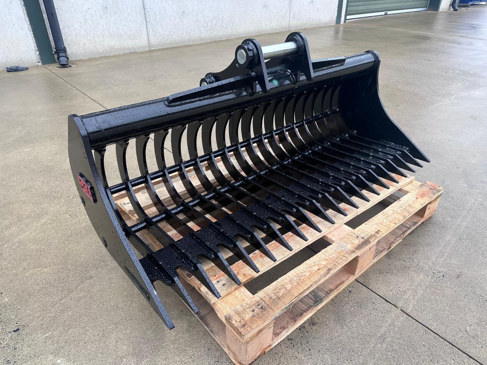 New DCE 60" Lawn Rake to suit 8 Ton Excavator