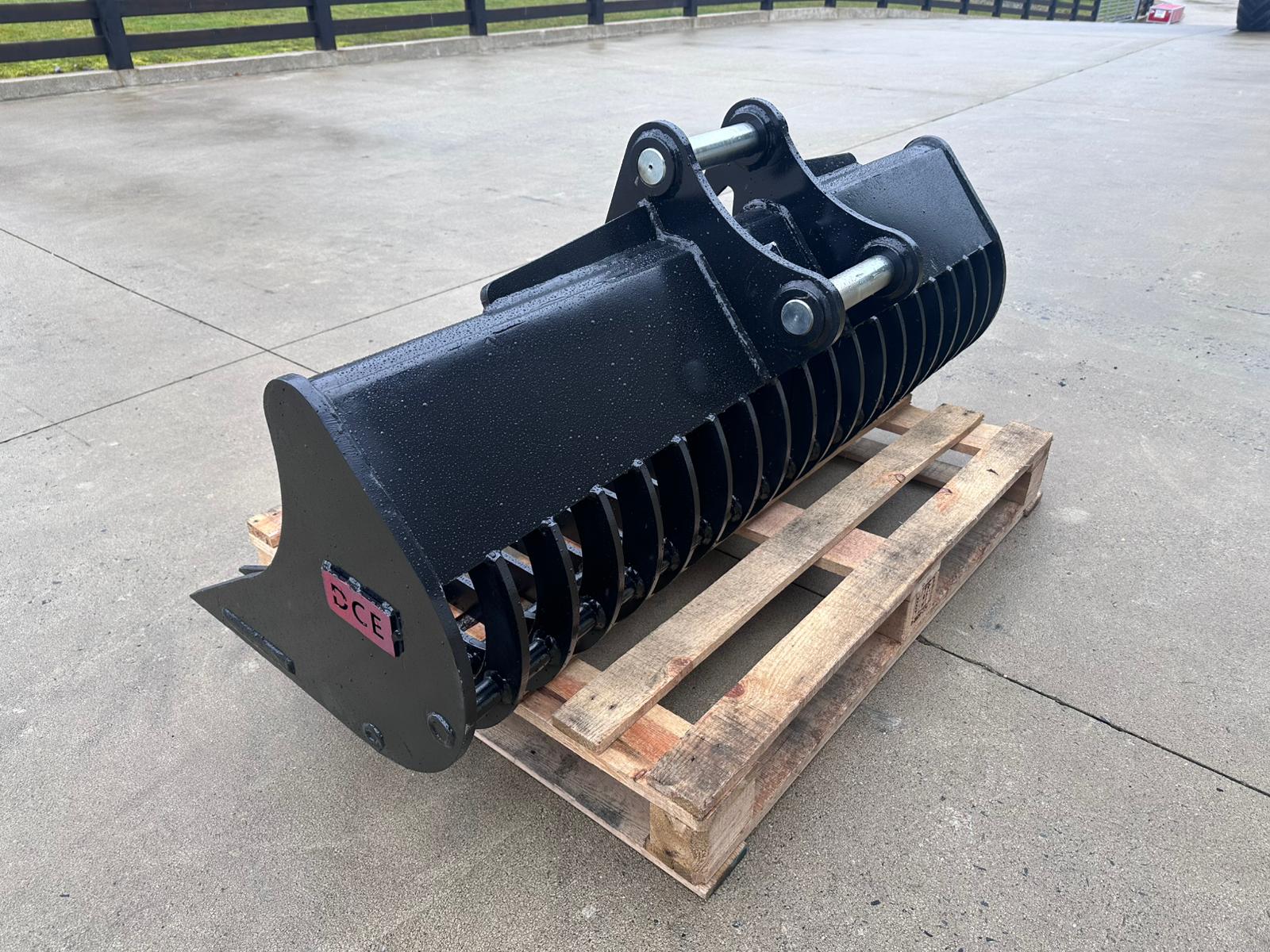 New DCE 60" Lawn Rake to suit 8 Ton Excavator