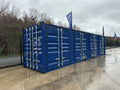 40ft High Cube Container with 4 Side Doors (1 Ship) BLUE