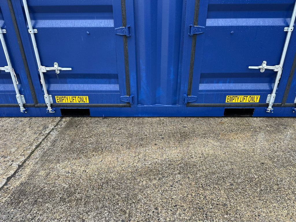 40ft High Cube Container with 4 Side Doors (1 Ship) BLUE