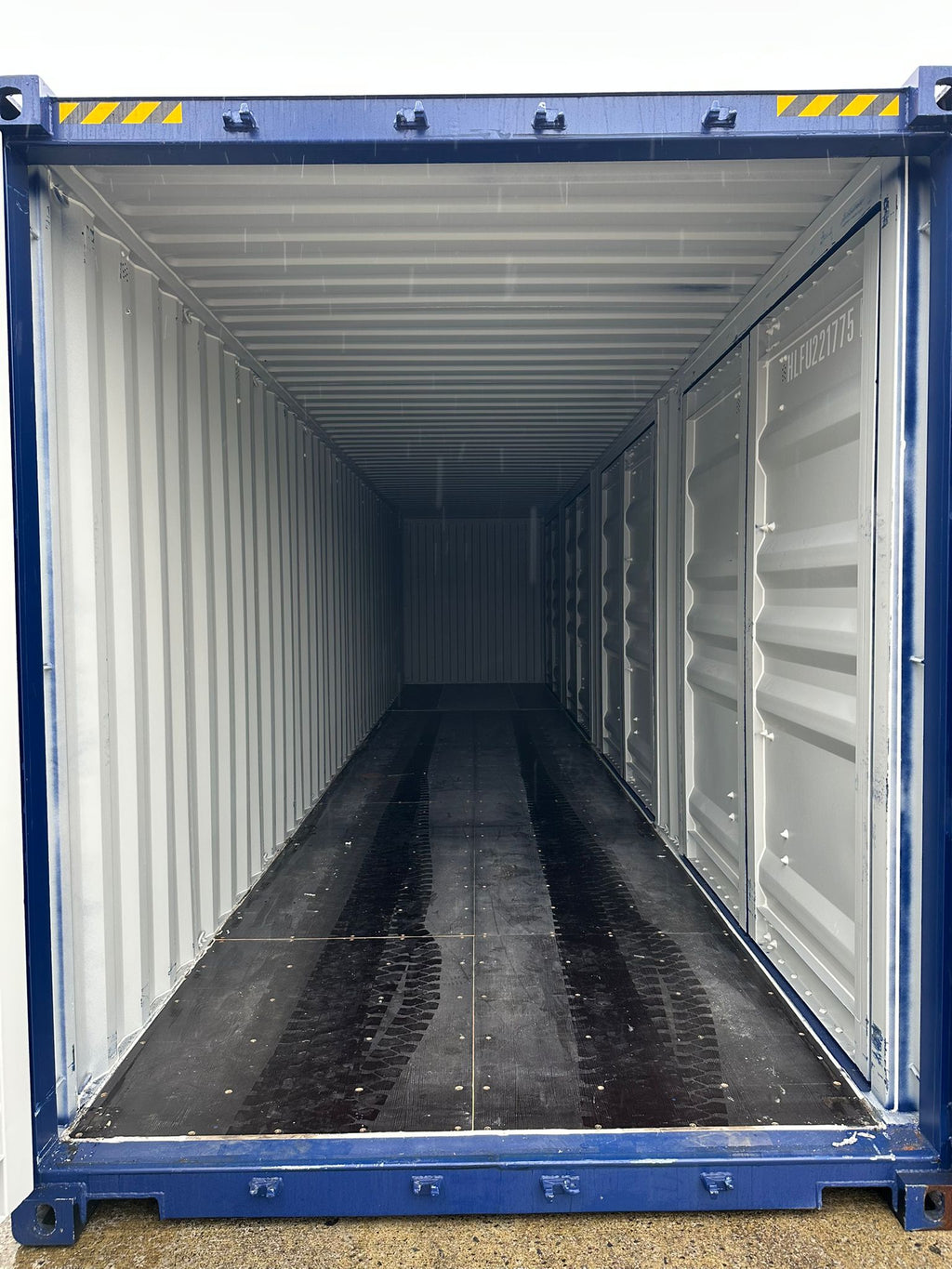 40ft High Cube Container with 4 Side Doors (1 Ship) BLUE