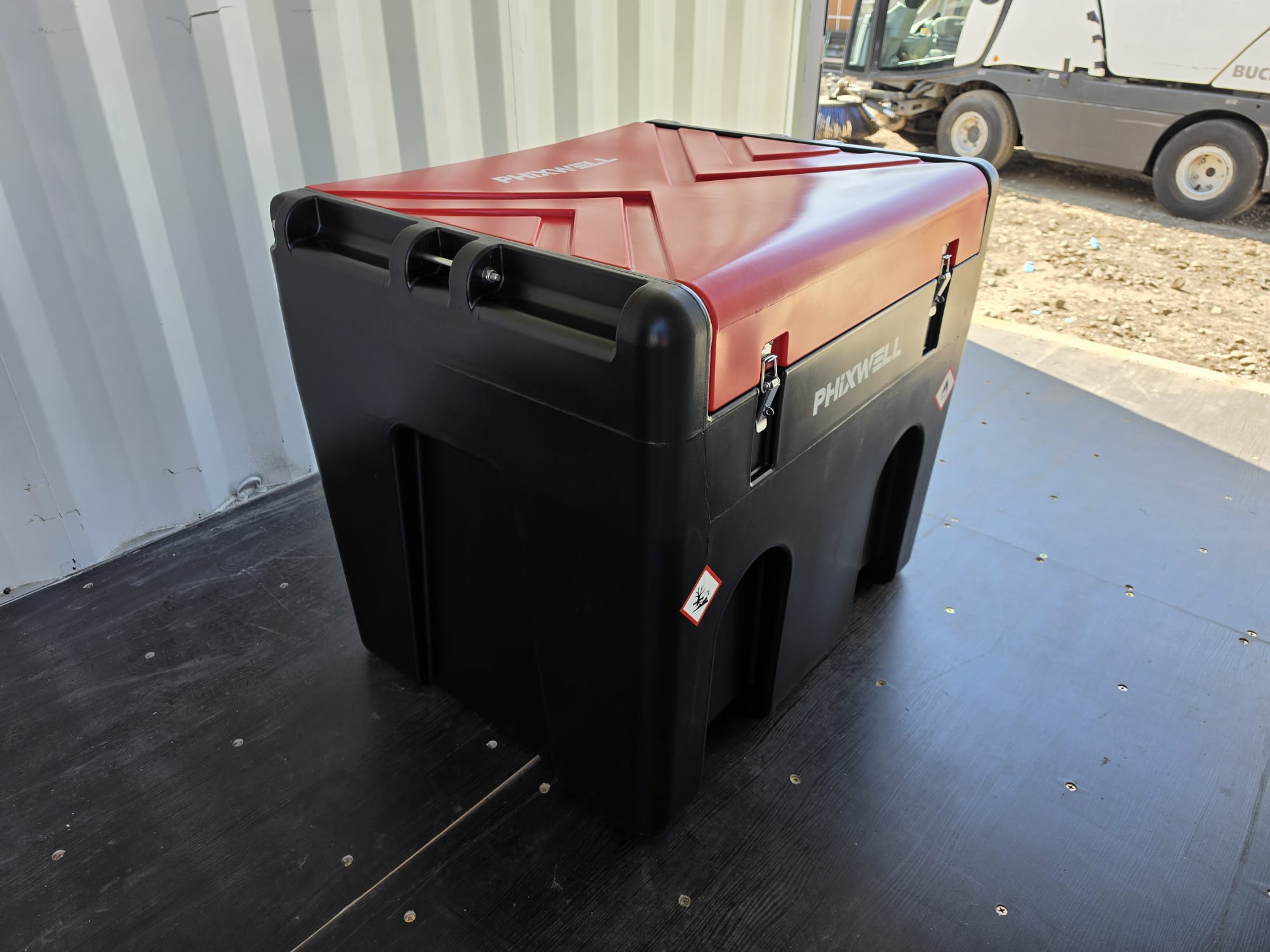 Unused Phixwell 430L Fuel Bowser With 12V Electric Pump, Delivery Hose & Gun, Fuel Gauge & Lockable Cap (Copy) (Copy)