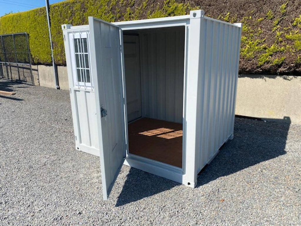 New 7ft Shipping Container with Side Door & Window
