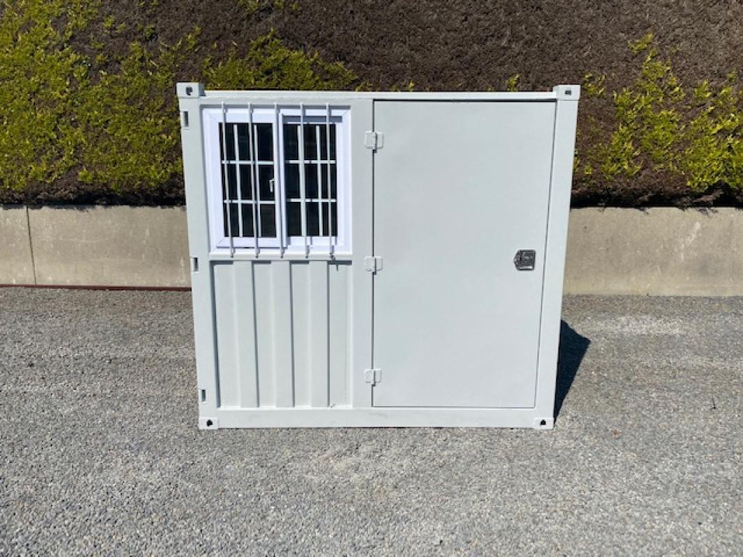 New 7ft Shipping Container with Side Door & Window