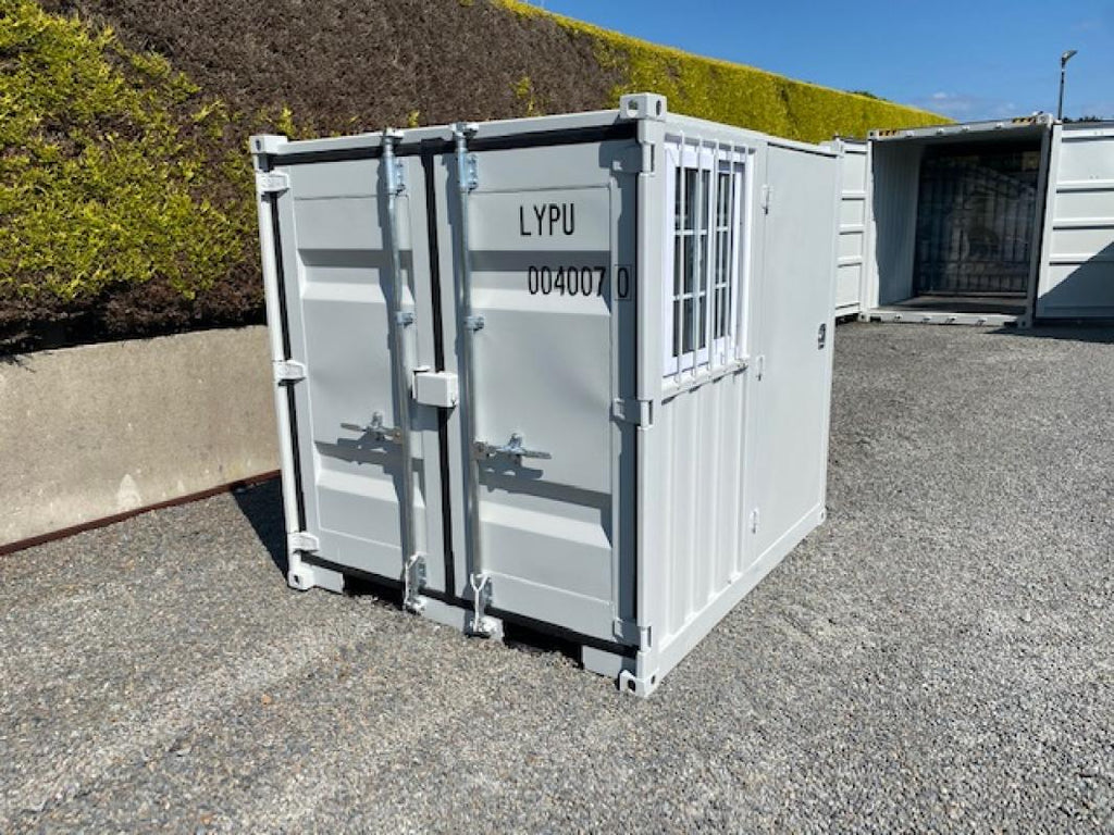 New 7ft Shipping Container with Side Door & Window
